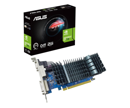 Karta graficzna ASUS Karta graficzna GeForce GT 710 2GB GDDR5 EVO 64 bit DVI-D/DSUB/HDMI GT710-SL-2GD5-BRK-EVO